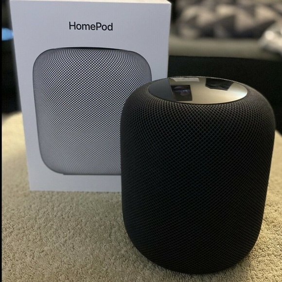 Apple Portable Audio & Video Apple Homepod Space Gray Set Of Two 2 Speakers Stereo Pair With